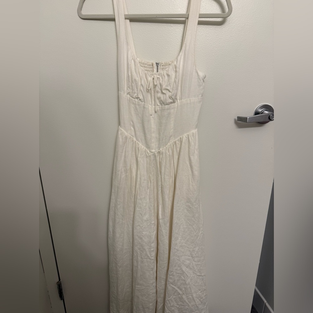 Reformation Balia Linen Dress size 2 - Picture 4 of 7